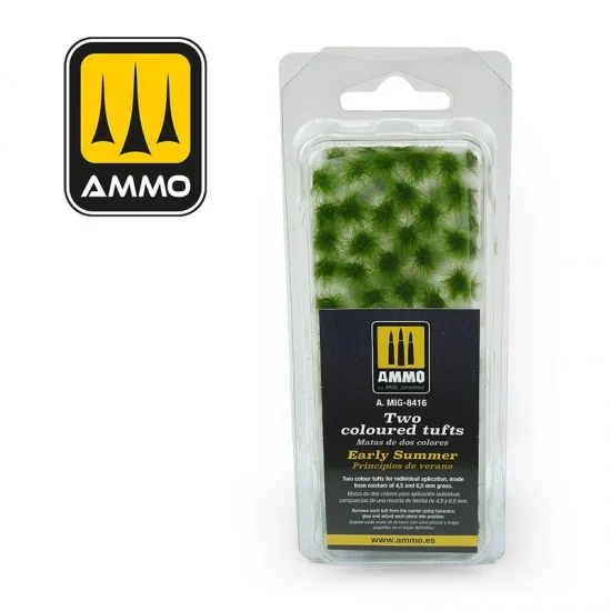 AMMO by Mig Jimenez 8416 Two Coloured Tufts - Early Summer