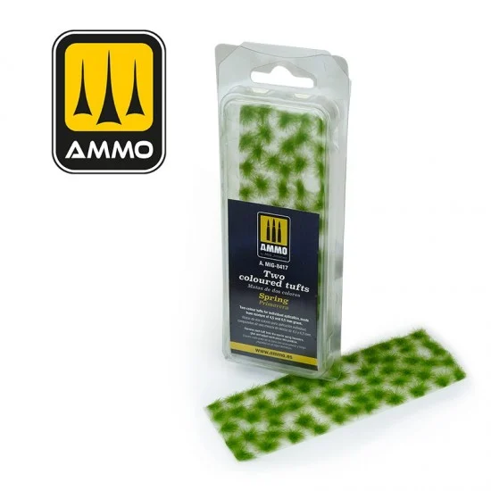 AMMO by Mig Jimenez 8417 Two Coloured Tufts - Spring