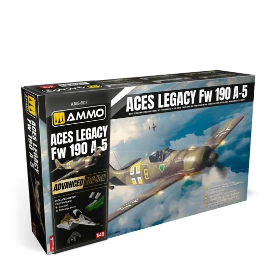 AMMO by Mig Jimenez 8517 1/48 Aces Legacy Focke Wulf 190 A-5 [Advance Edition]