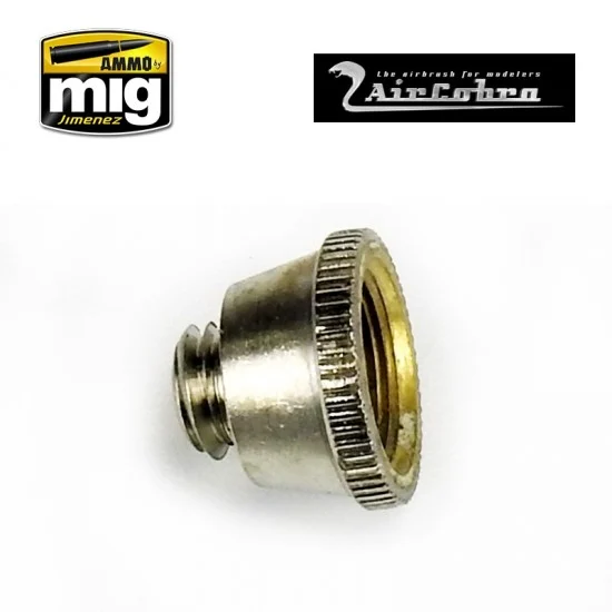 AMMO by Mig Jimenez 8628 "Aircobra" Airbrush Nozzle Cap (Inner Air Cap) - Hobby & Model Paints