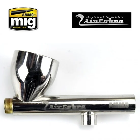 AMMO by Mig Jimenez 8647 "Aircobra" Airbrush Gravity Feed Airbrush Body - Hobby & Model Paints
