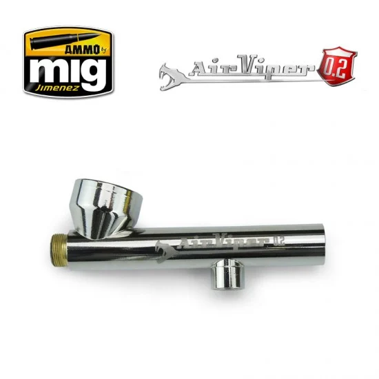 AMMO by Mig Jimenez 8669 Airviper Airbrush Spare Parts - Gravity Feed Airbrush Body - Airviper