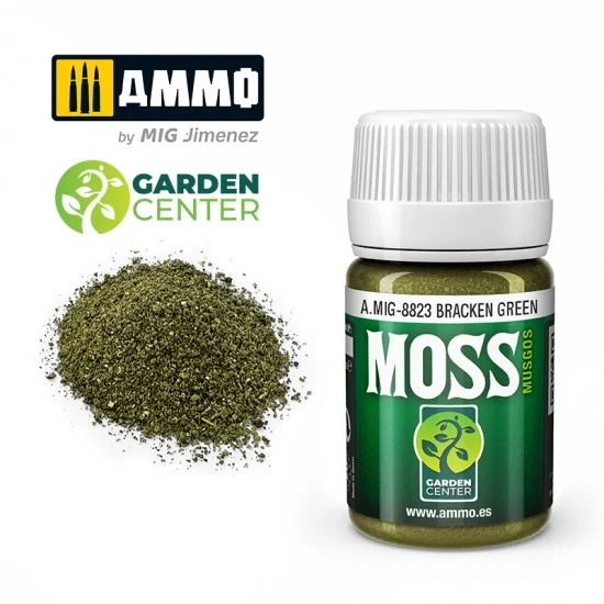 AMMO by Mig Jimenez 8823 Garden Centre - Bracken Green Moss (35ml)