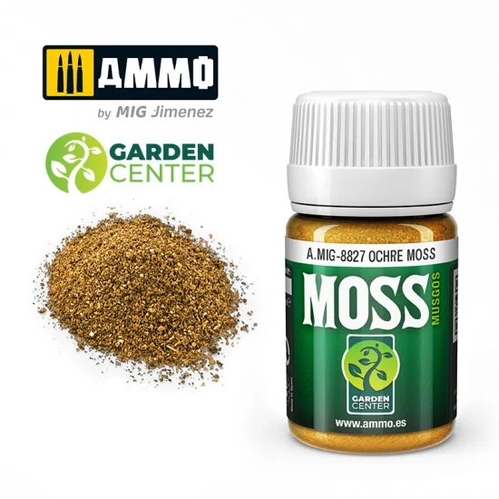 AMMO by Mig Jimenez 8827 Garden Centre - Ochre Moss (35ml)
