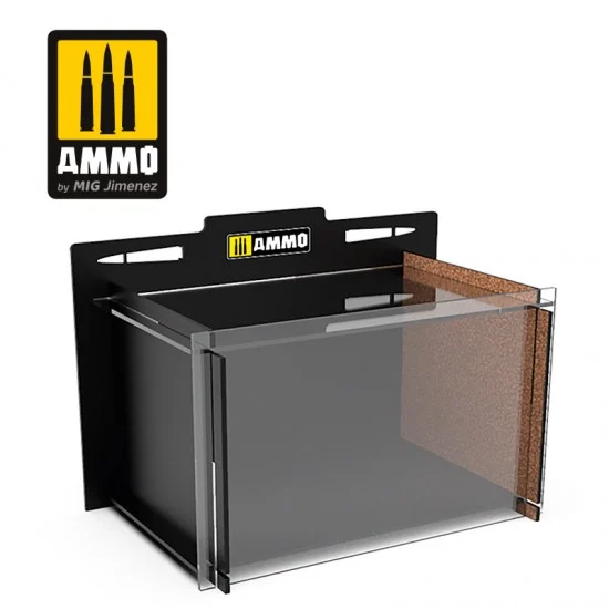 AMMO by Mig Jimenez 8886 Modular System Workshop - Display Case Small (dimensions: 15 x 11 x 10 cm)
