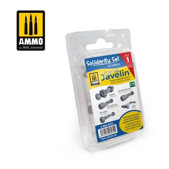 AMMO by Mig Jimenez 8970 1/35 FGM-148 Javelin Set #1 - Transport and Assembly Version