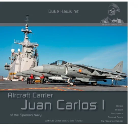 HMH Publications DHS001 Ship in Detail Vol.1: Spanish Juan Carlos I Aircraft Carrier (English, 108pages) - Modelling Publication
