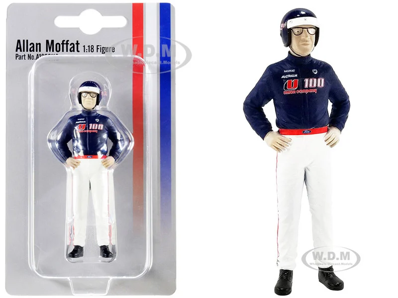Allan Moffat "U100" Driver Figurine for 1/18 Scale Models by ACME - Accessories