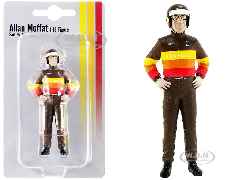 Allan Moffat "Federation" Driver Figurine for 1/18 Scale Models by ACME - Accessories