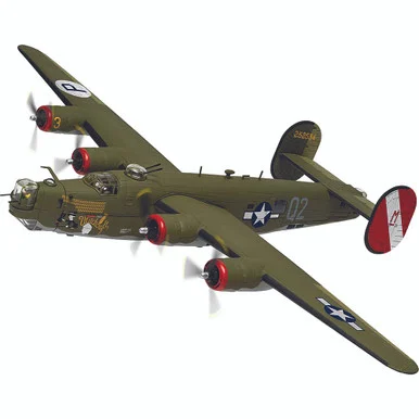 B-24H Liberator 1/72 Die Cast Model