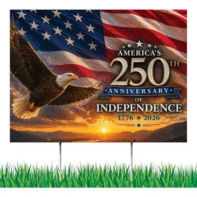 American Eagle Yard Sign Aahs Enterprises (474657)