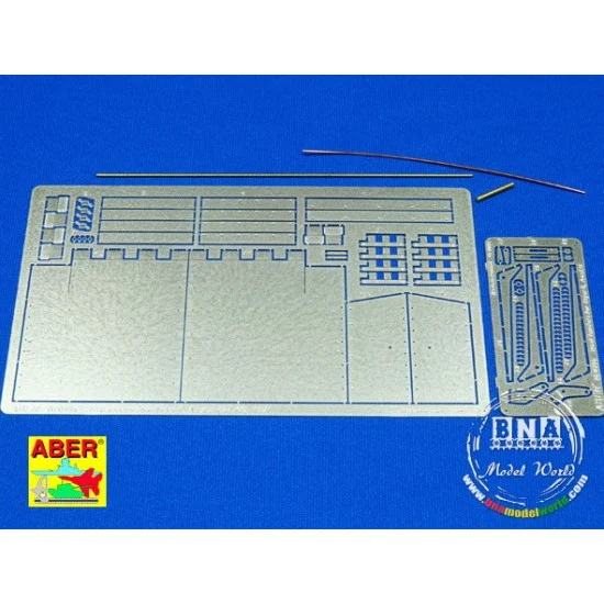 Aber 16039 1/16 German Tiger II Rear Fenders for Tamiya/Trumpeter kits - Military Vehicles & Tanks