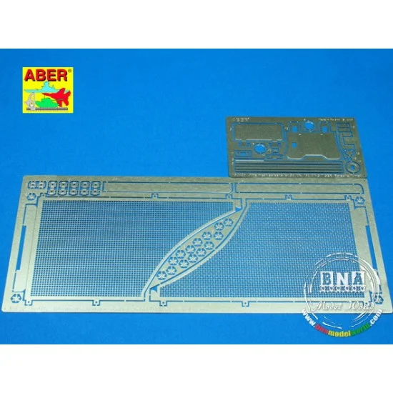 Aber 16042 1/16 German Tiger II Porsche Anti Mine Mesh for Tamiya/Trumpeter kits - Military Vehicles & Tanks