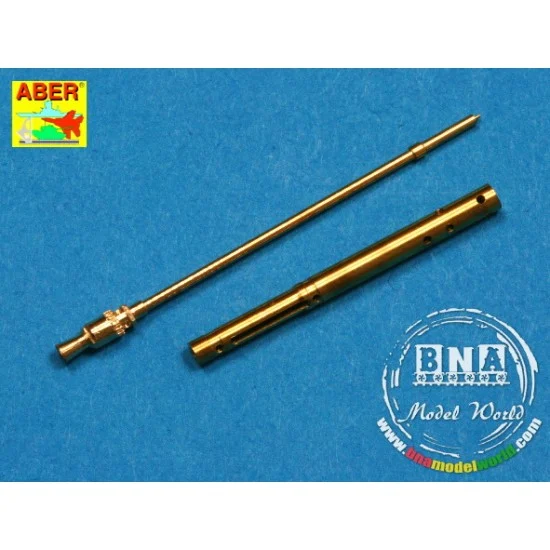 Aber 16L-03 1/16 Turned Barrel for WWII German Tank Machine Gun MG-34 w/Panzer Mantel