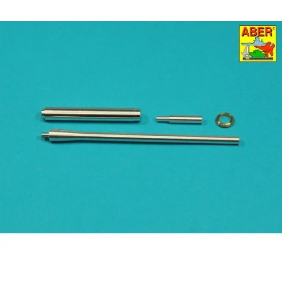 Aber 16L-22 1/16 PzKpfw.III Ausf.J Late/L/M Gun Barrel 50mm KwK 39 L/60 for Das Werk/Heller kits