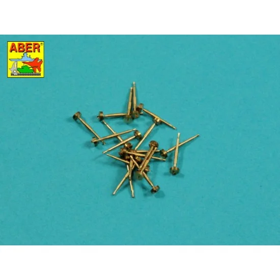 Aber 200L-03 1/200 US Navy Ships 20mm L/70 Oerlikon Mk.10 Gun Barrels (20pcs)