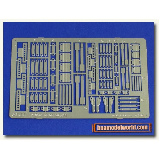 Aber 24010 1/24 Hood Hinges for all cars - Model Cars