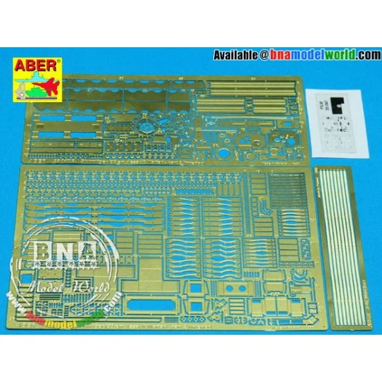Aber 35047 1/35 Sturmtiger 38cm RW61 Assault Mortar Interior Detail Set for Tamiya/Italeri - Military Vehicles & Tanks