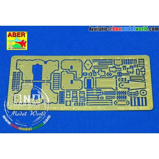 Aber 35086 1/35 German 2.8cm sPzB 41 (Anti-tank Gun) SdKfz.250/251 Detail Set for Dragon