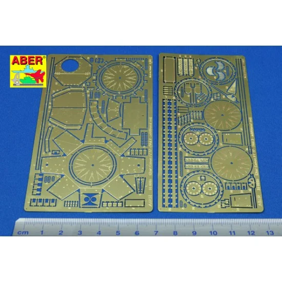 Aber 35088 1/35 Char Canon FT-17 Renault Vol.2 Additional Detail-up set for RPM kit