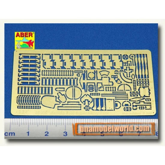 Aber 35225 Photoetch for 1/35 German E100 Super Heavy Tank for Trumpeter/Dragon kits - Military Vehicles & Tanks