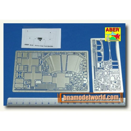 Aber 35227 Photo-etched Parts for 1/35 German Cargo Truck "Opel Blitz" for Tamiya kit