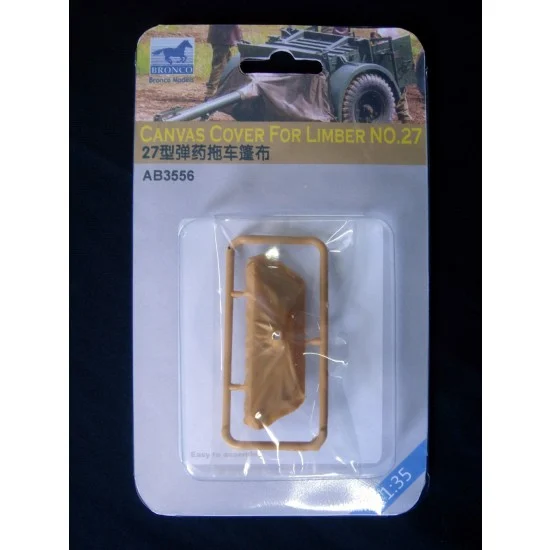 Bronco AB3556 1/35 25Pdr. Gun Limber No.27 Canvas Cover for Bronco Bishop/25pdr kits - Military Vehicles & Tanks