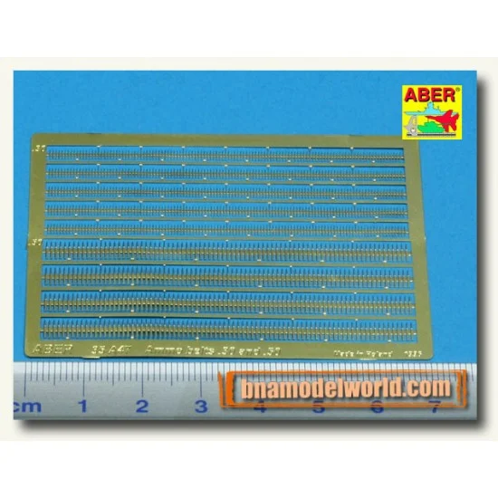 Aber 35A047 1/35 Ammo Belts .30 Cal and .50 Cal - Military Vehicles & Tanks