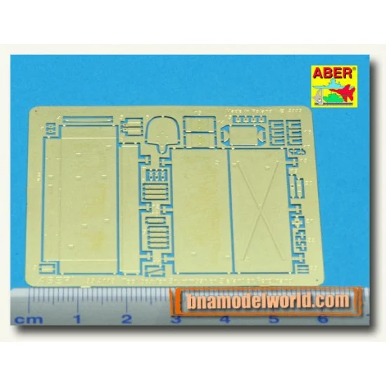 Aber 35A118 Tool Box for 1/35 German Tanks: Brummbar / Ferdinand / Elefant - Military Vehicles & Tanks