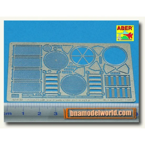 Aber 35G14 1/35 Grilles for German SdKfz.171 Panther,Ausf G Late Model for Tamiya kit - Military Vehicles & Tanks