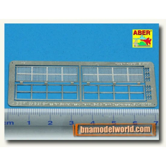 Aber 35G20 1/35 Grilles for Soviet JS-2 or JSU-122/152