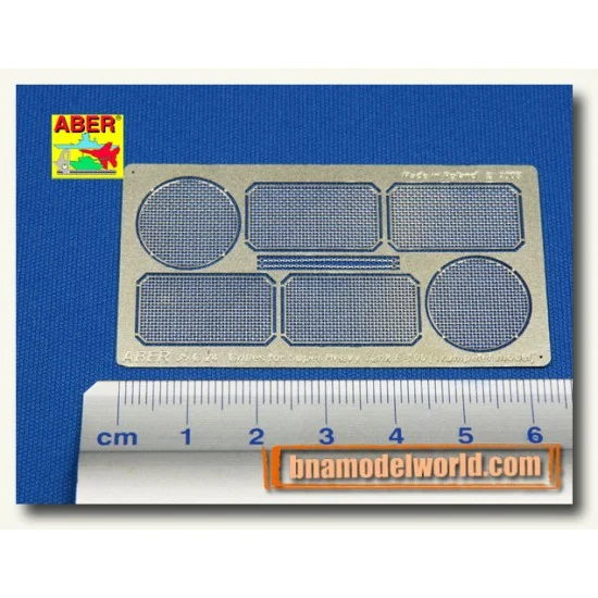 Aber 35G24 1/35 Grilles for German Super Heavy Tank E-100 for Trumpeter kit