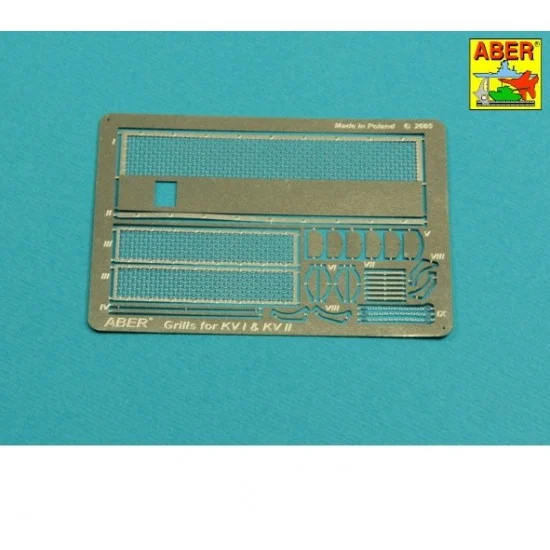 Aber 35G39 1/35 KV I & KV II Grilles for Tamiya kits - Military Vehicles & Tanks