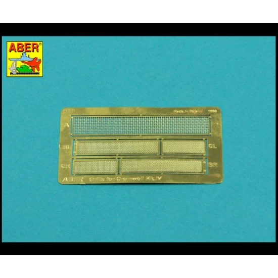 Aber 35G40 1/35 Cromwell Mk.IV & Centaur C.S. Mk.IV Grilles for Tamiya kits - Military Vehicles & Tanks