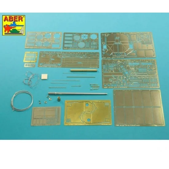 Aber 35K04T 1/35 PzKpfw. V Ausf.G (i.Kfz.171) Panther Detail Set for Takom kits - Military Vehicles & Tanks