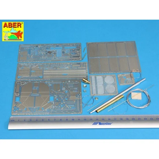 Aber 35K17 1/35 Jagdpanther SdKfz.173 Ausf.G1 Early Version Super Detail-Up set for Dragon kit