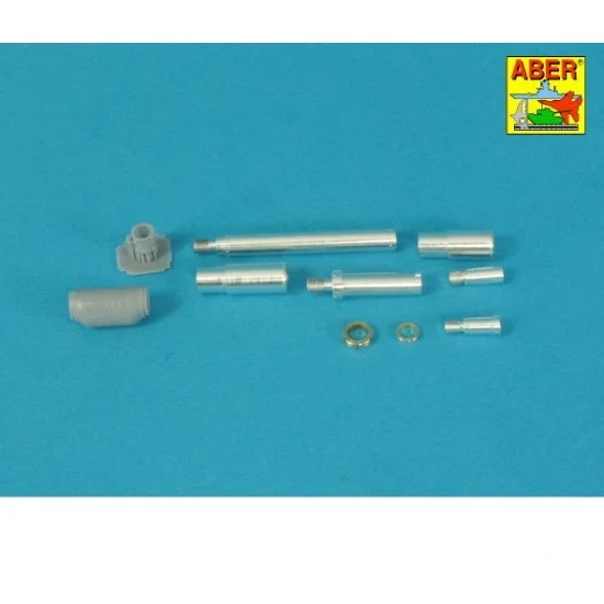 Aber 35L-129 1/35 German Tank Leopard 2A4/A5 120mm L/44 Barrel