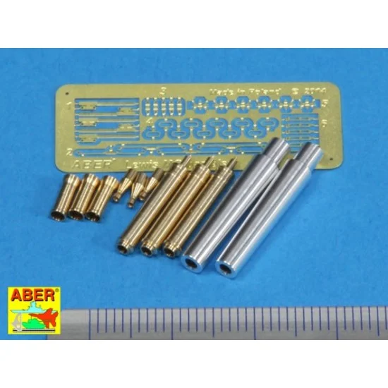 Aber 35L-155 1/35 WWI British Heavy Battle Tank Mark IV ''Male'' Gun Barrels (5pcs) for Tamiya/Takom