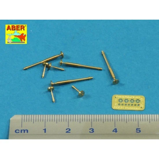 Aber 35L-199 1/35 Armament for WWI British Medium Tank Mk.A Whippet (4x 8mm Hotchkiss m.1909)