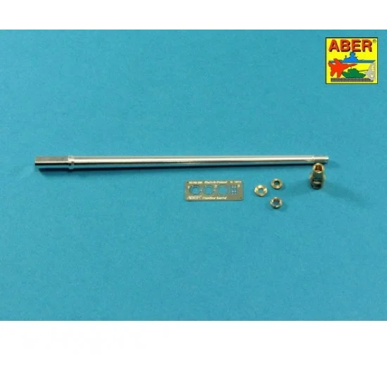 Aber 35L-300 1/35 Panther Ausf.G 7.5cm Gun Barrel with Muzzle Brake for Takom Model