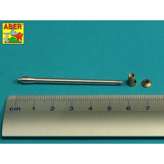 Aber 35L-313 1/35 6 pdr Mk.IV (57mm) A/T Gun Barrel for w/Ball Muzzle Brake