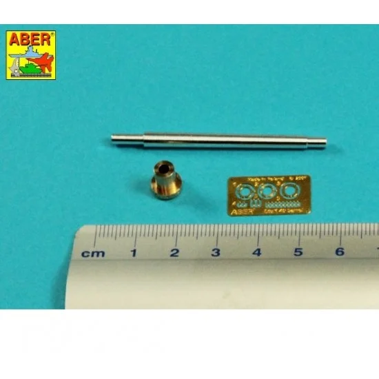 Aber 35L-336 1/35 StuG.III Ausf F/8-G & StuG.IV 75mm Barrel without Muzzle Brake