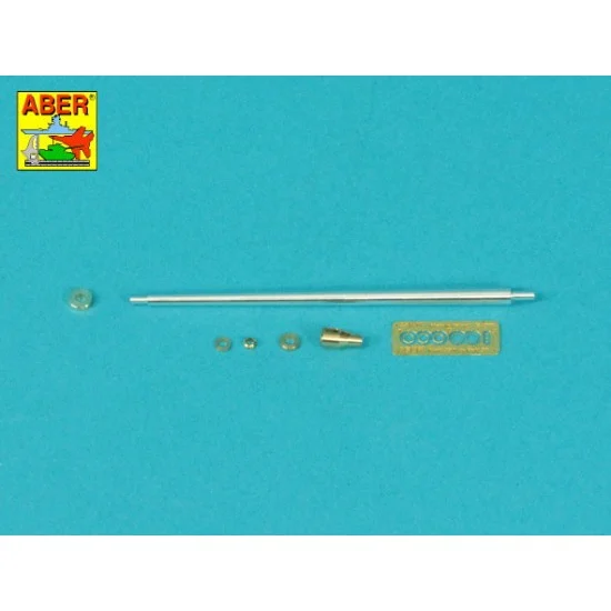 Aber 35L-344 1/35 German Pak 38 5cm Barrel for Tamiya kit