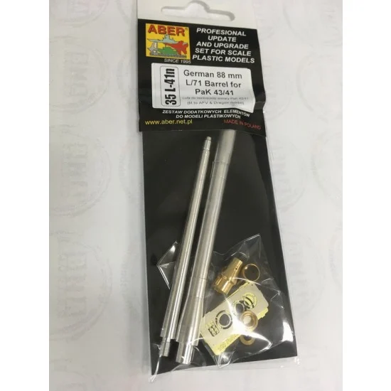 Aber 35L-41n 1/35 German PaK 43/41 88mm L/71 Barrel for AFV Club/Dragon kits
