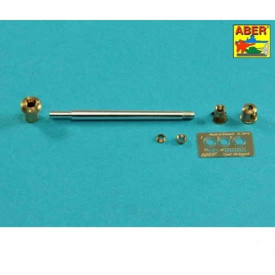 Aber 35L-58n 1/35 StuK.40 L/48 7.5cm Barrel for StuG.III Ausf.F/8 & G Early for Tamiya/Dragon kits
