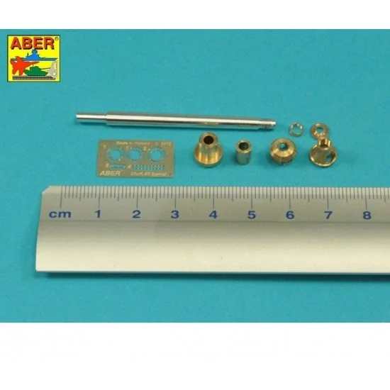 Aber 35L-61n 1/35 StuK.40 L/48 7.5cm Gun Barrel w/Final MB for Tamiya/Dragon Stug.III G & IV Late