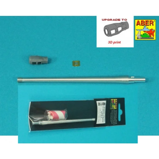 Aber 35L-69n 1/35 Russian JS-2 122mm D-25T Tank Barrel for Tamiya/Dragon kits