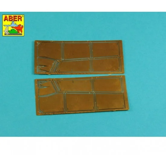 Aber 48054 1/48 Jagdtiger Side Skirts for Tamiya kits - Military Vehicles & Tanks