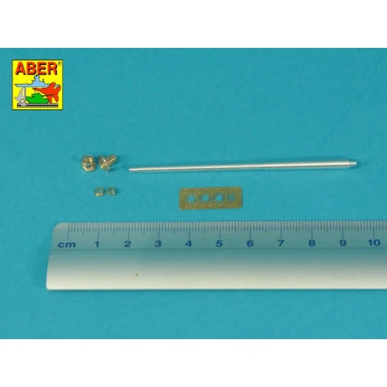 Aber 48L-42 1/48 Marder III (SdKfz. 139) 76.2mm Pak 36(r) Barrel for Tamiya kits