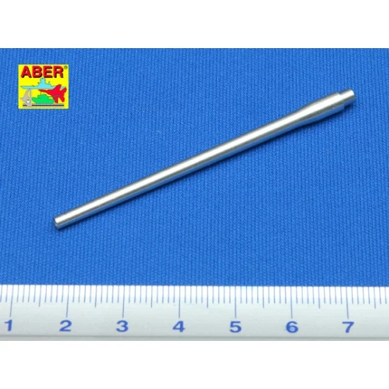 Aber 72L-19 1/72 German 128mm PaK44 (80) L/55 Gun Barrel for SdKfz.168 Jagdtiger kit